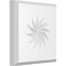 Ekena Millwork Standard Sedgwick Spiral Rosette With Beveled Edge, 5"W x 5"H x 3/4"P ROSP050X050X075SDG13 - alternate 1